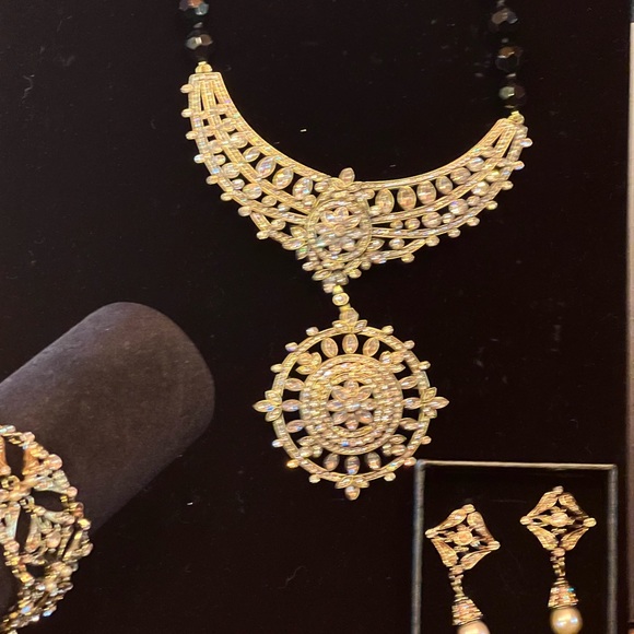 Heidi Daus Tanzanite French Twist Jewelry Set - Picture 2 of 7